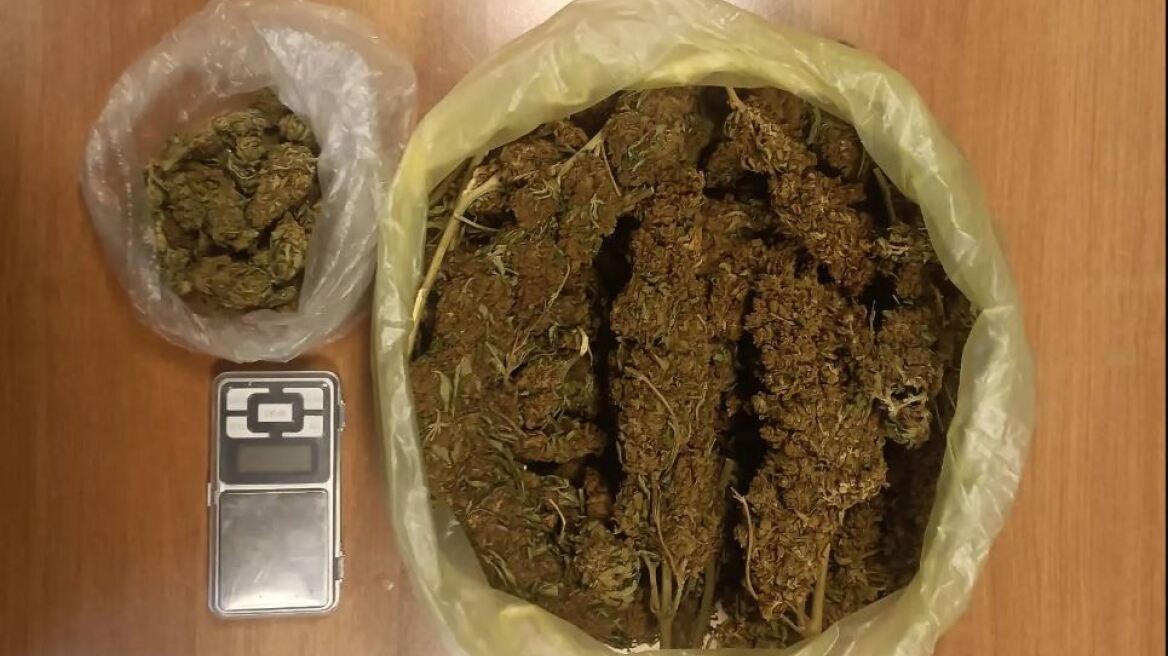 Ηράκλειο: Έκρυβε σχεδόν μισό κιλό κάνναβης στο σπίτι του 