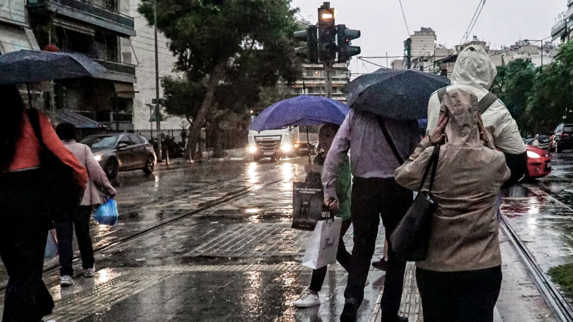 Καιρός: Βροχές και καταιγίδες μέχρι αύριο στα ηπειρωτικά και την Κρήτη