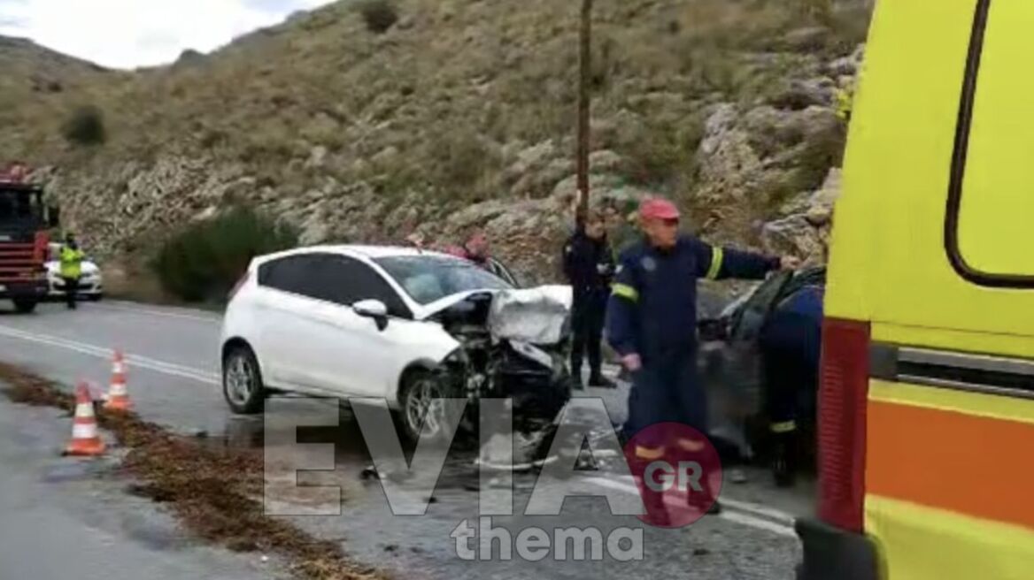 Εύβοια: Στο νοσοκομείο οι τραυματίες από το σοβαρό τροχαίο στη Χαλκίδα - Δείτε φωτογραφίες