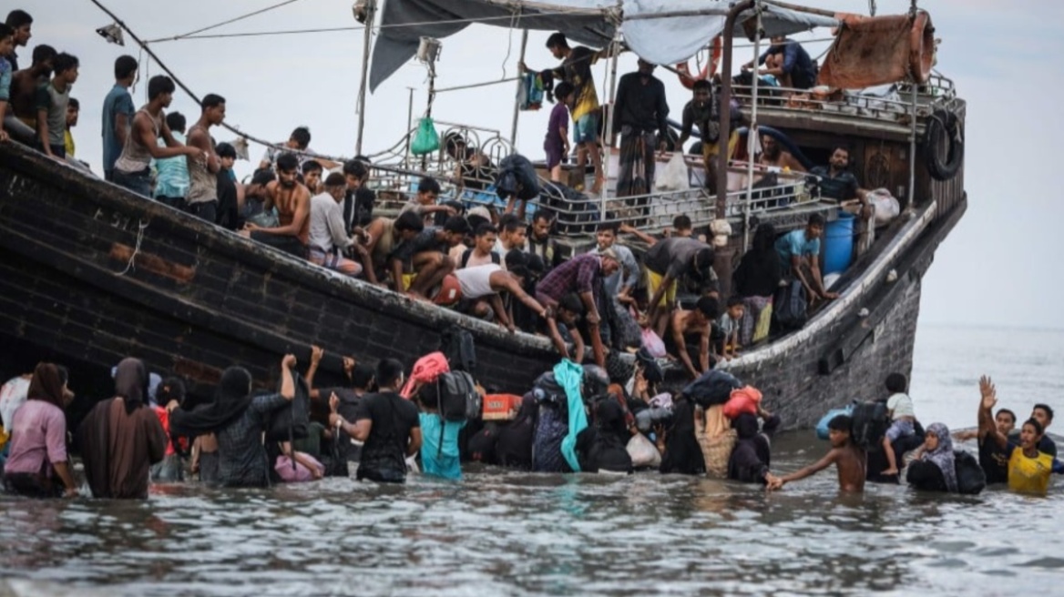 ΟΗΕ: Έκκληση για τη σωτηρία 185 μεταναστών Ροχίνγκια που κινδυνεύουν στον Ινδικό Ωκεανό