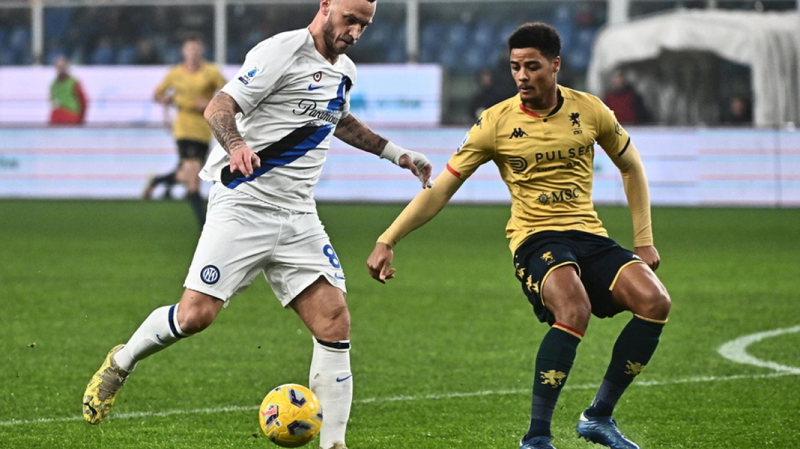 Serie A, Τζένοα - Ίντερ 1-1: Της έβαλε... φρένο - Δείτε τα γκολ  