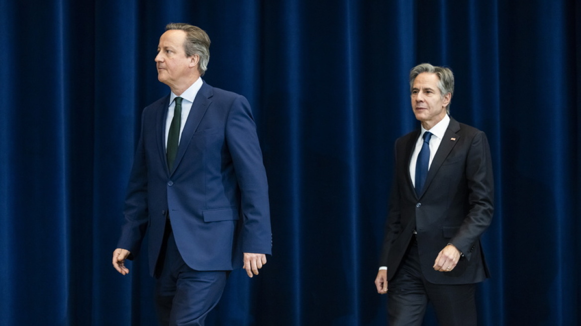 Μπλίνκεν και Κάμερον συζήτησαν για τις επιθέσεις των Χούτι και τον πόλεμο Ισραήλ - Χαμάς