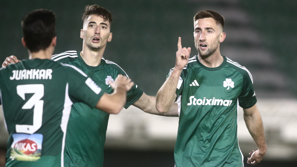 Stoiximan Super League 1, Παναθηναϊκός - Παναιτωλικός  2-1: Τρίποντο με Σπόραρ πριν τον Ολυμπιακό - Δείτε τα γκολ 