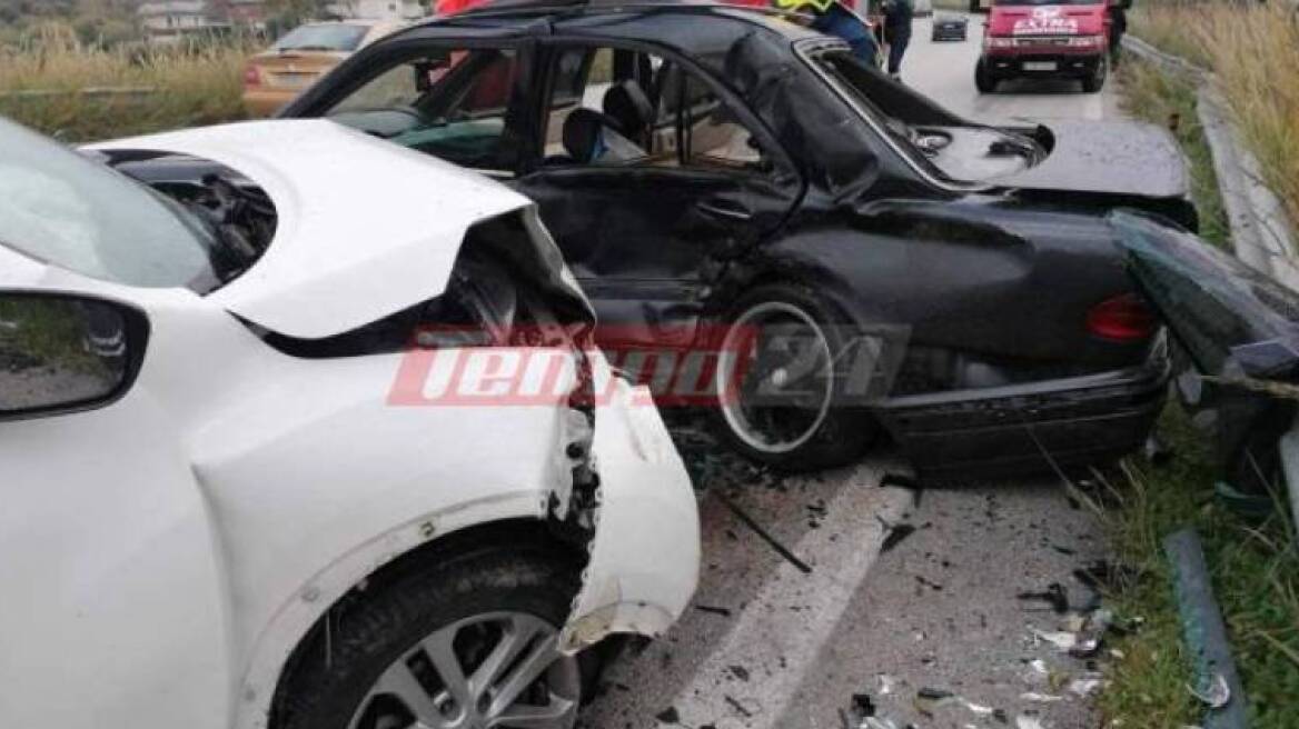 Σφοδρή σύγκρουση οχημάτων στην Ομβρυά - Τραυματίστηκε 12χρονη