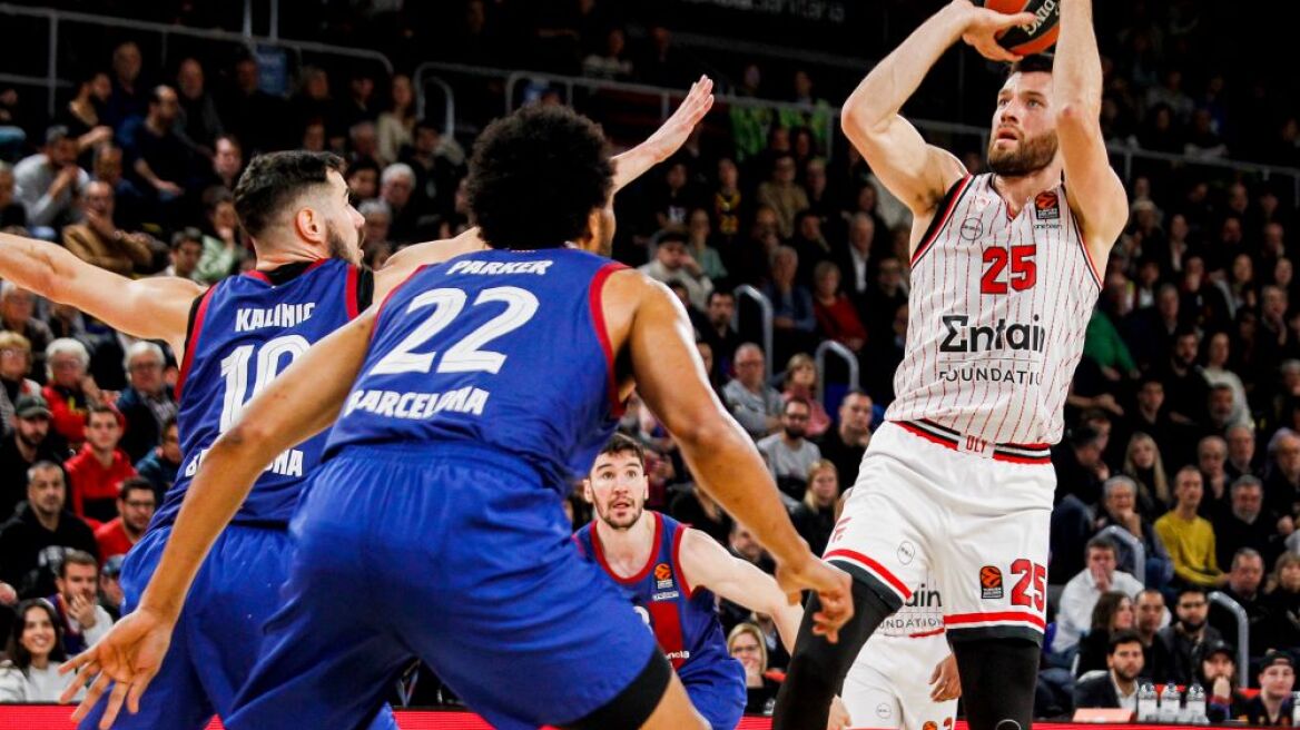 Euroleague, Μπαρτσελόνα-Ολυμπιακός 86-78: Άφησε την ανατροπή στη μέση