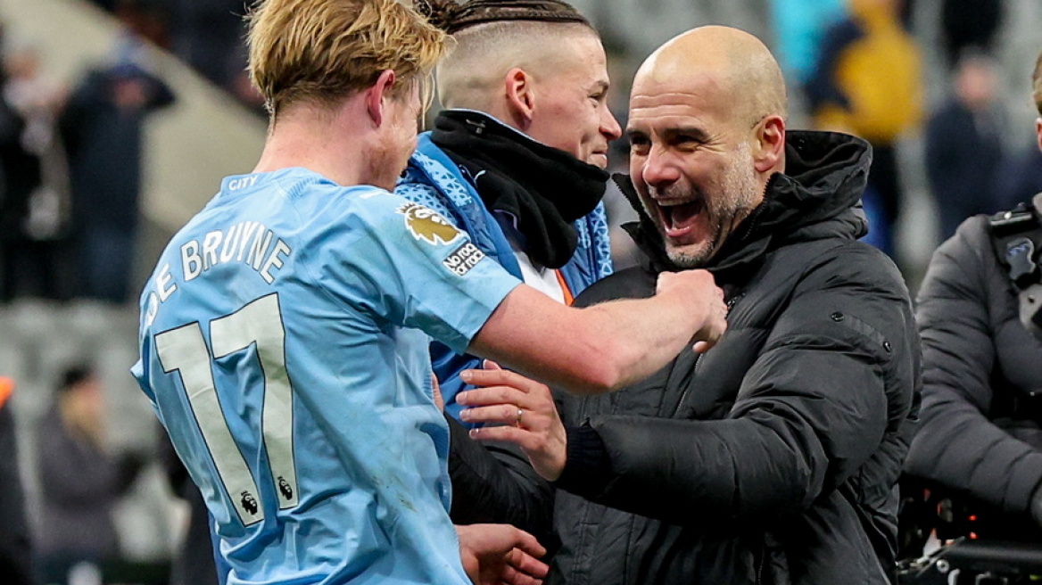 Premier League, Νιούκαστλ - Μάντσεστερ Σίτι 2-3: Φοβερή ανατροπή με κορυφαίο τον Ντε Μπρόινε - Δείτε τα γκολ
