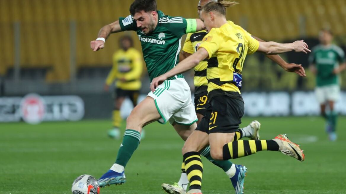 Stoiximan Super League 1, ΑΕΚ-Παναθηναϊκός 2-2: «Έκλεψε» βαθμό με πέναλτι στο 90+6' η Ένωση - Δείτε τα γκολ 