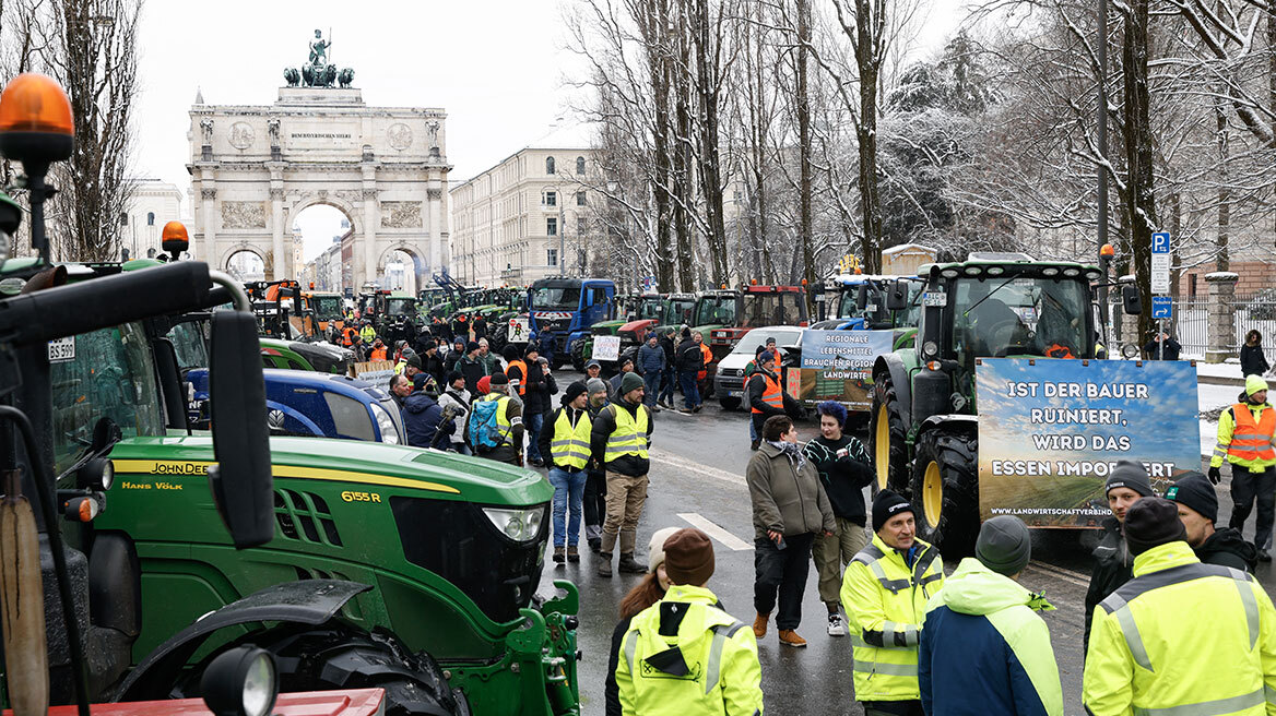 Γερμανία: Οι αγρότες προειδοποιούν με εκτεταμένες κινητοποιήσεις - Μέχρι τώρα είδατε τους προσεισμούς, λένε