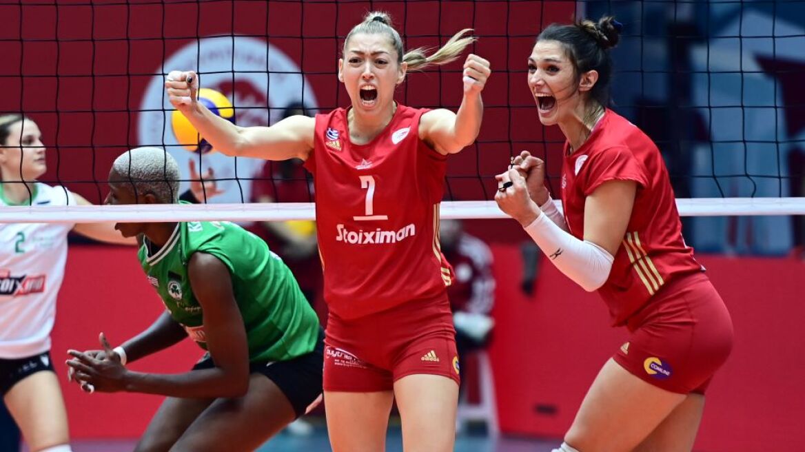 Volley League γυναικών,. Ολυμπιακός-Παναθηναϊκός 3-0: Ερυθρόλευκος θρίαμβος και κορυφή - Δείτε βίντεο