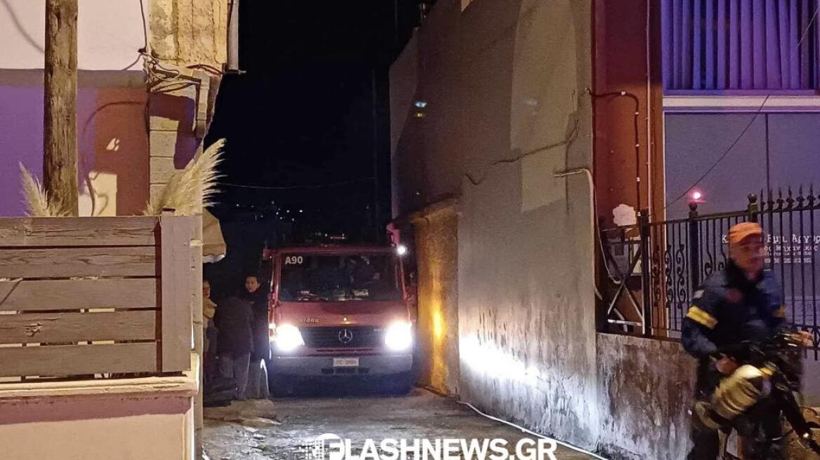 Χανιά: Άνδρας εντοπίστηκε απανθρακωμένος μετά από φωτιά στο σπίτι του
