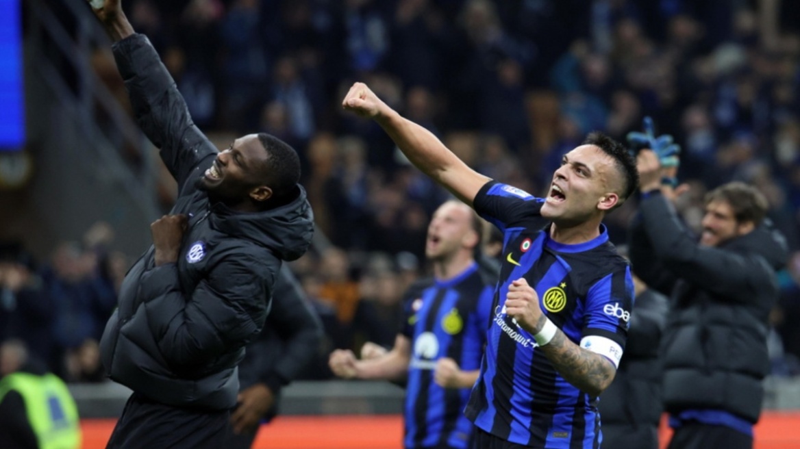 Serie A: Η Ίντερ πήρε το Derby d'Italia και... γκαζώνει για την κούπα, 1-0 τη Γιουβέντους - Δείτε τα γκολ