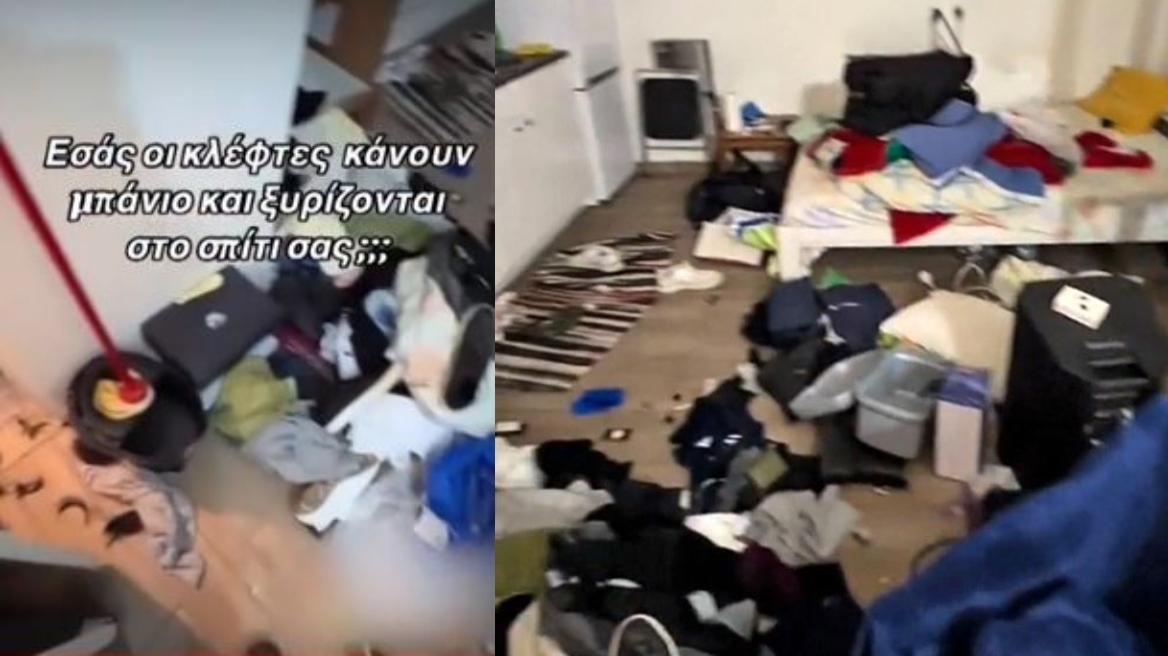 Πετράλωνα: «Δεν ξέρω τι σόι κλέφτες ήταν» λέει ο ιδιοκτήτης για τους διαρρήκτες που κουρεύτηκαν και έκαναν μπάνιο σπίτι του