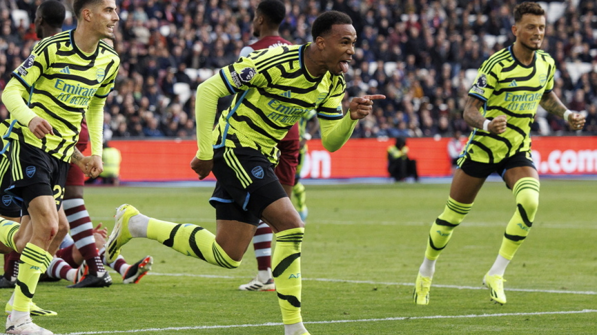 Premier League,  Γουέστ Χαμ - Άρσεναλ 0-6: Την διέσυρε στο σπίτι της - Δείτε τα γκολ 