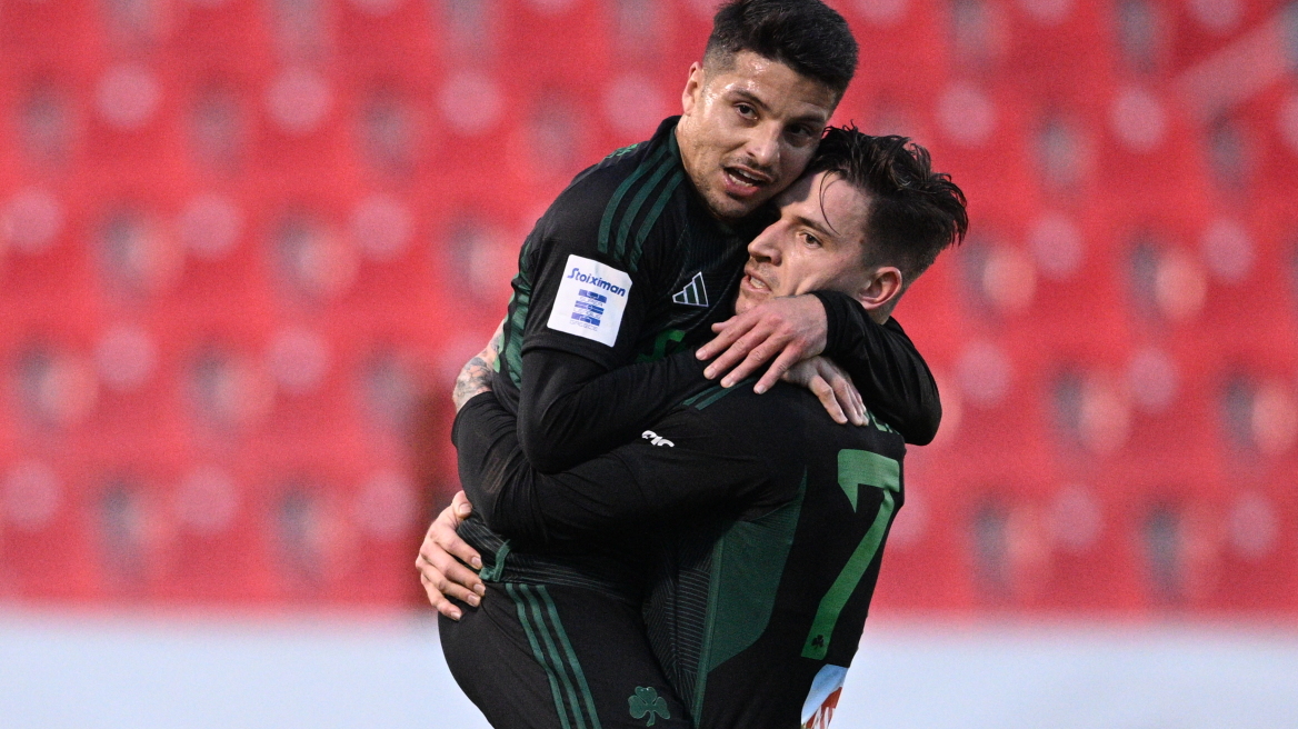 Stoiximan Super League, Πανσερραϊκός - Παναθηναϊκός 0-3: Επέστρεψε στην κορυφή και περιμένει το ΠΑΟΚ - ΑΕΚ - Δείτε τα γκολ 