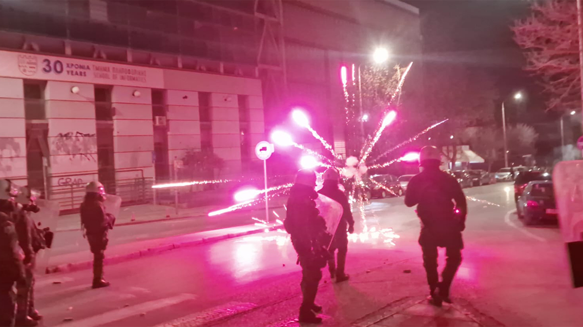 Θεσσαλονίκη: Επεισόδια μετά την πορεία των αναρχικών