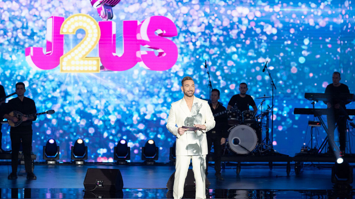 J2US: Κυρίαρχος στην primetime του Σαββατόβραδου ο Νίκος Κοκλώνης