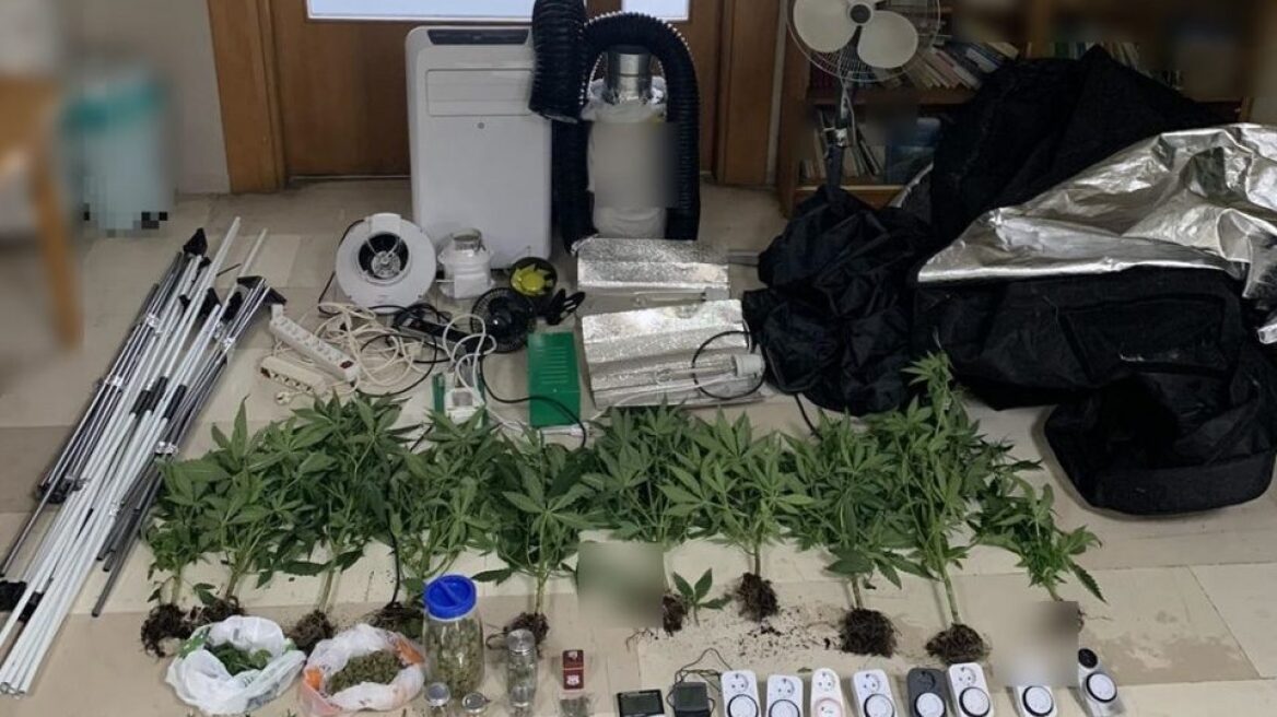 Έστησε εργαστήριο για καλλιέργεια κάνναβης στο σπίτι του