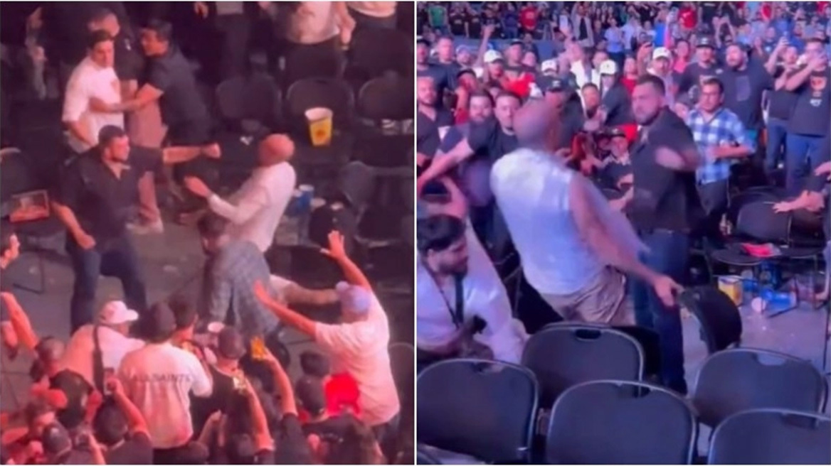 Ροντέο από το ξύλο μεταξύ θεατών το UFC Mexico: Τύπος έριξε 2 νοκ-άουτ σε 5 δευτερόλεπτα