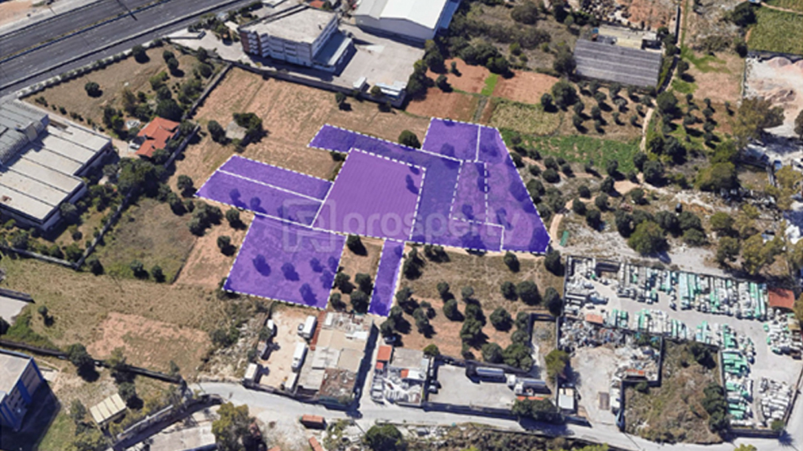 Προνομιακό βιομηχανικό οικόπεδο στη Μεταμόρφωση σε τιμή ευκαιρίας