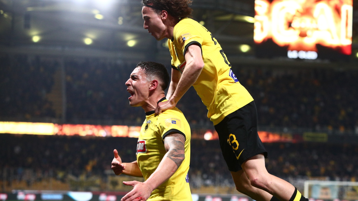 Stoiximan Super League 1, ΑΕΚ - ΠΑΣ Γιάννινα 4-2: Ολική επαναφορά και παραμονή στην κορυφή - Δείτε τα γκολ 