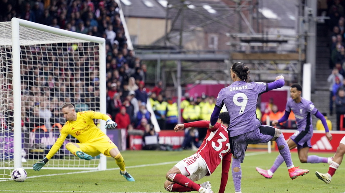 Premier League, Νότιγχαμ Φόρεστ - Λίβερπουλ 0-1: Τρίποντο... τίτλου με Νούνιες στο 90+9' - Δείτε το γκολ 
