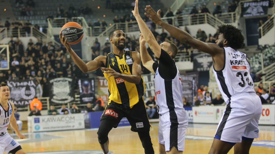 Stoiximan Basket League, ΠΑΟΚ - ΑΕΚ 85-94: Νίκη στην Πυλαία και άλμα εξάδας - Βίντεο 