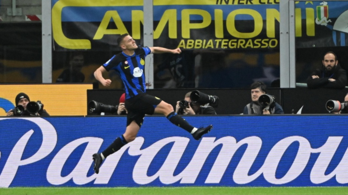 Serie A: Ακάθεκτη για τον τίτλο η Ίντερ, 2-1 τη Τζένοα - Δείτε τα γκολ