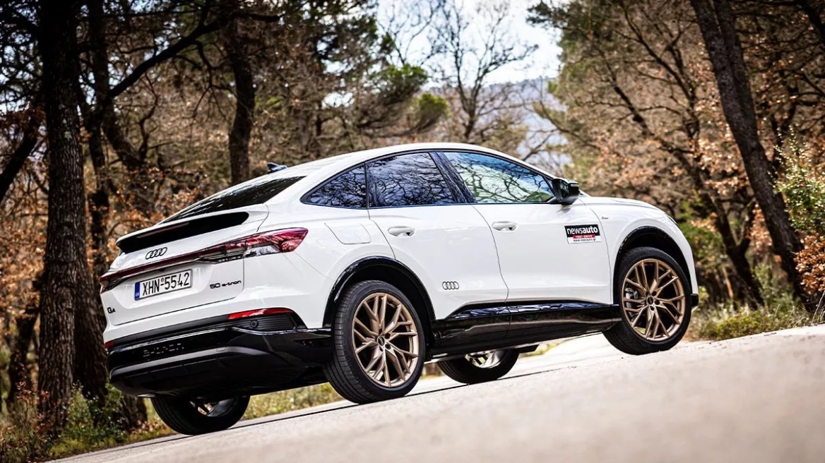 Δοκιμαζουμε το νέο Audi Q4 Sportback 45 e–tron