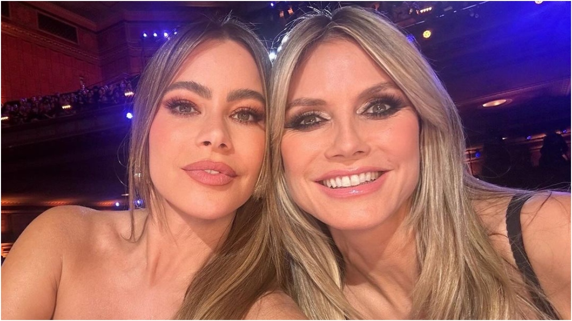 Χάιντι Κλουμ: Η selfie μαζί με τη Σοφία Βεργκάρα