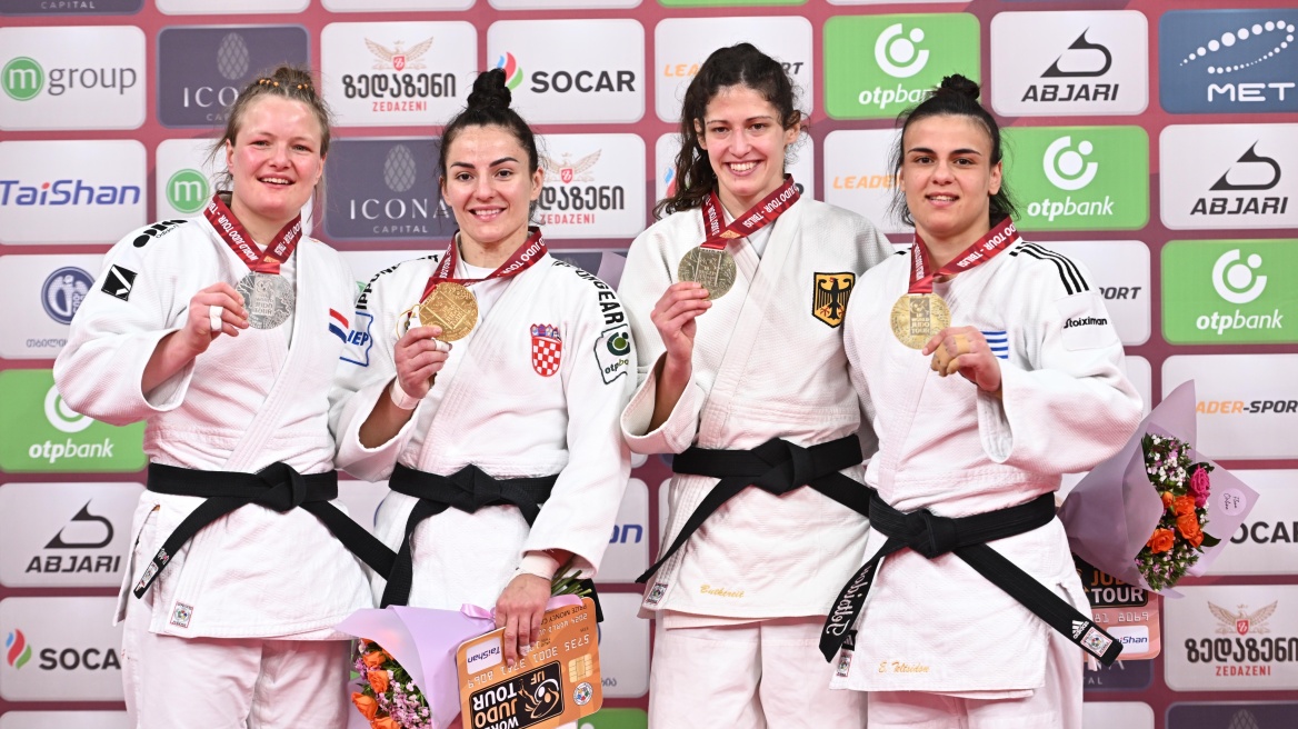 Τζούντο: Η Τελτσίδου κατέκτησε το χάλκινο μετάλλιο στο Γκραν Σλαμ της Τιφλίδας
