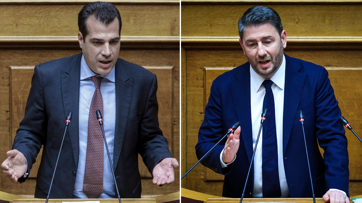 Βουλή: Κόντρα Πλεύρη - Ανδρουλάκη για τα Τέμπη