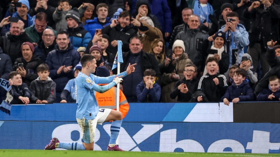 Premier League: Επιστροφή στις νίκες για τη Σίτι με χατ τρικ Φοντέν, 4-1 την Άστον Βίλα - Δείτε τα γκολ
