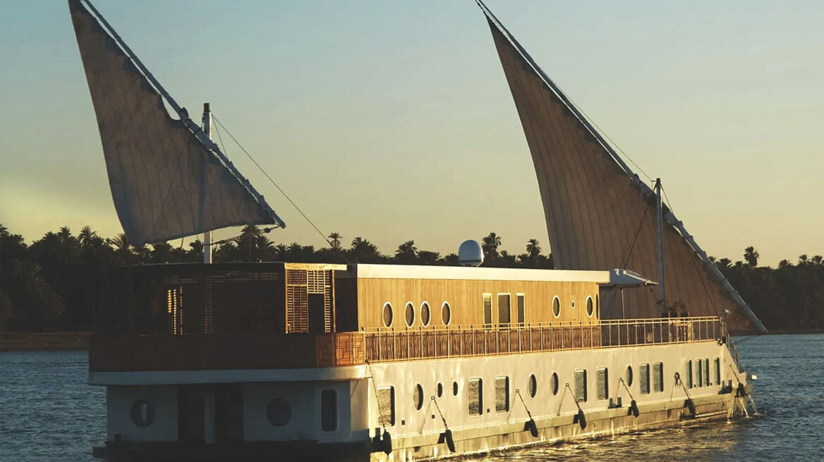 Ένα ποταμόπλοιο-έπαυλη στον Νείλο με άρωμα Αγκάθα Κρίστι