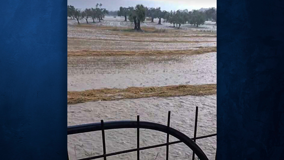 Χειμώνιασε ξαφνικά στην Κύπρο με βροχές και χαλάζι