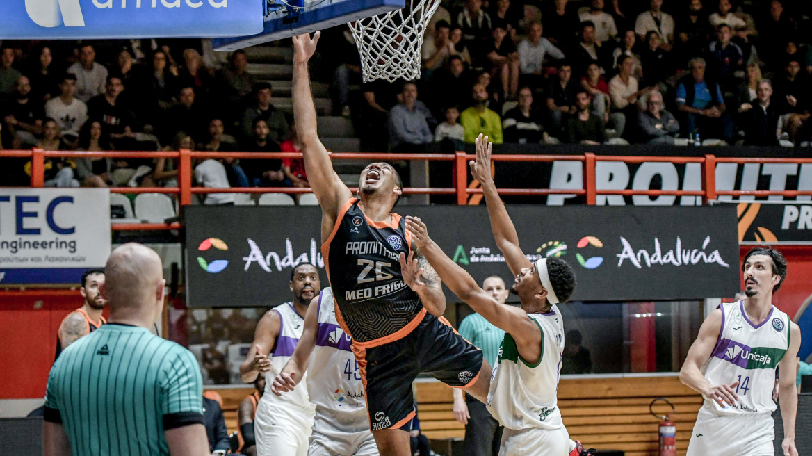 Basketball Champions League, Προμηθέας - Μάλαγα 83-90: Πάλεψε αλλά αποκλείστηκε - Βίντεο 