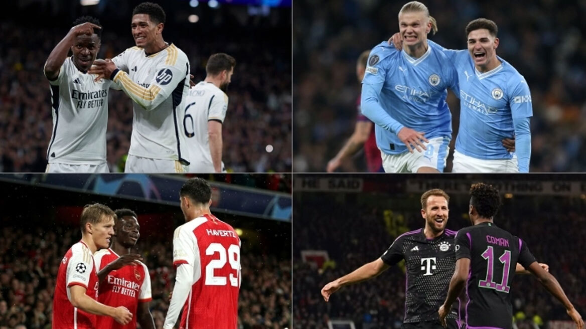 Champions League: Τα... αστέρια μπαίνουν στην τελική τους ευθεία με «τιτανομαχίες» σε Μαδρίτη και Λονδίνο
