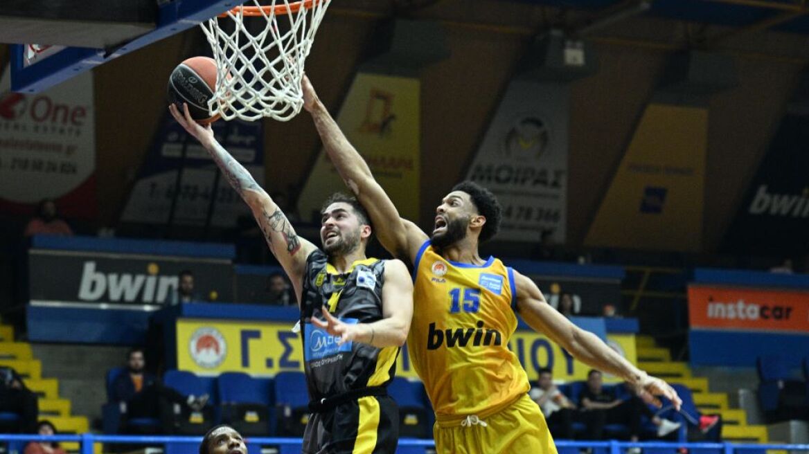 Μεγάλο διπλό του Άρη που νίκησε 82-75 στο Περιστέρι