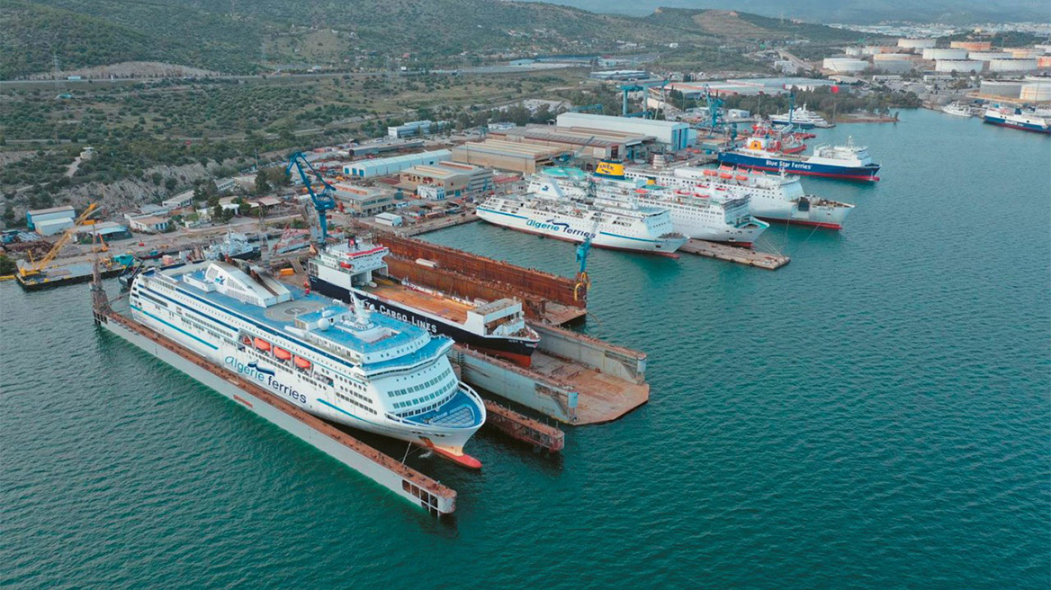 Τα ναυπηγεία Ελευσίνας βάζουν ψηλά τον πήχη