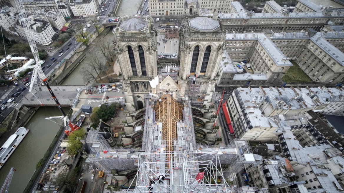 Γαλλία: Έτοιμη για τους Ολυμπιακούς η Παναγία των Παρισίων πέντε χρόνια μετά την καταστροφική πυρκαγιά
