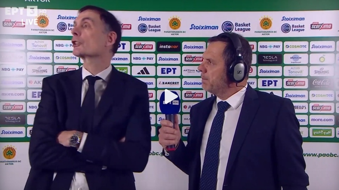 Ποιος; Αυτός! - Η στιγμή της έντασης κατά τις δηλώσεις του Γιώργου Μπαρτζώκα - Δείτε βίντεο