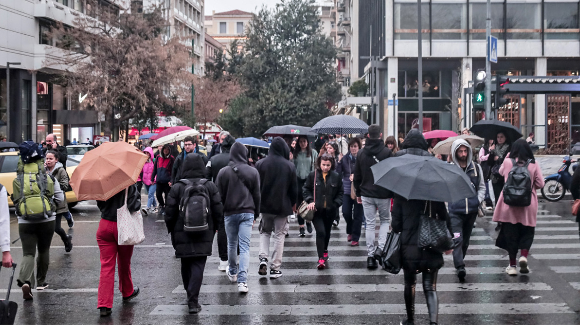 Νέο έκτακτο δελτίο της ΕΜΥ: Πορτοκαλί προειδοποίηση για ισχυρές βροχές και καταιγίδες από το απόγευμα