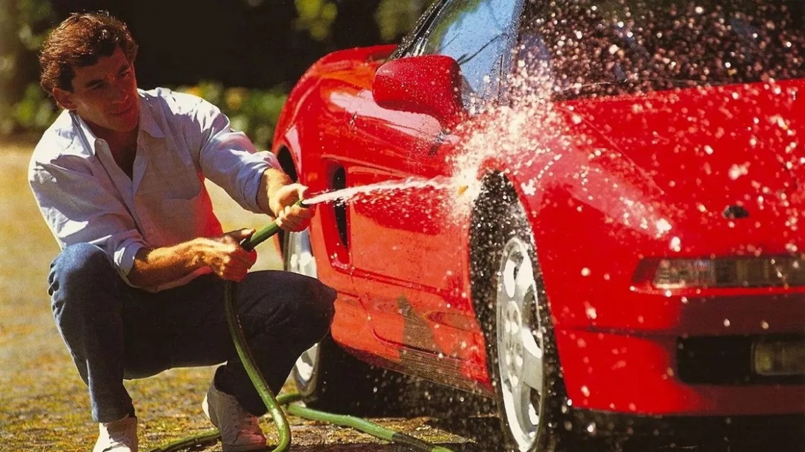 Σε δημοπρασία το Honda NSX του Senna 