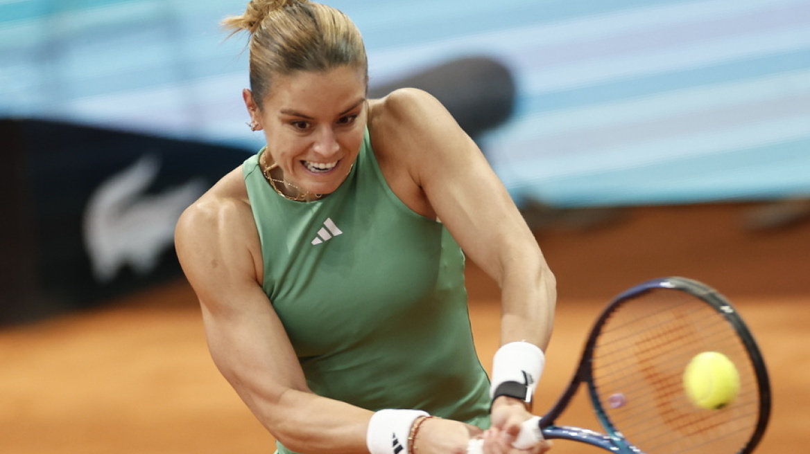 Σάκκαρη - Καλίνινα 2-0: Μαρία δύο... προσώπων πήρε την πρόκριση στους «16» της Ρώμης - Βίντεο