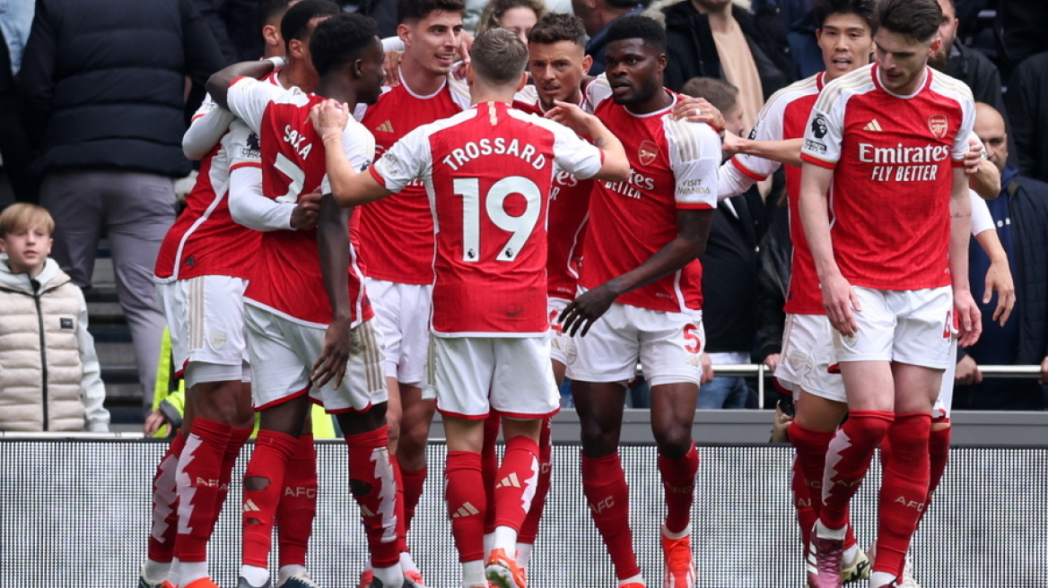 Premier League: Παρέμεινε μόνη στην κορυφή η Άρσεναλ, 3-2 την Τότεναμ στο ντέρμπι του Λονδίνου - Δείτε τα γκολ 