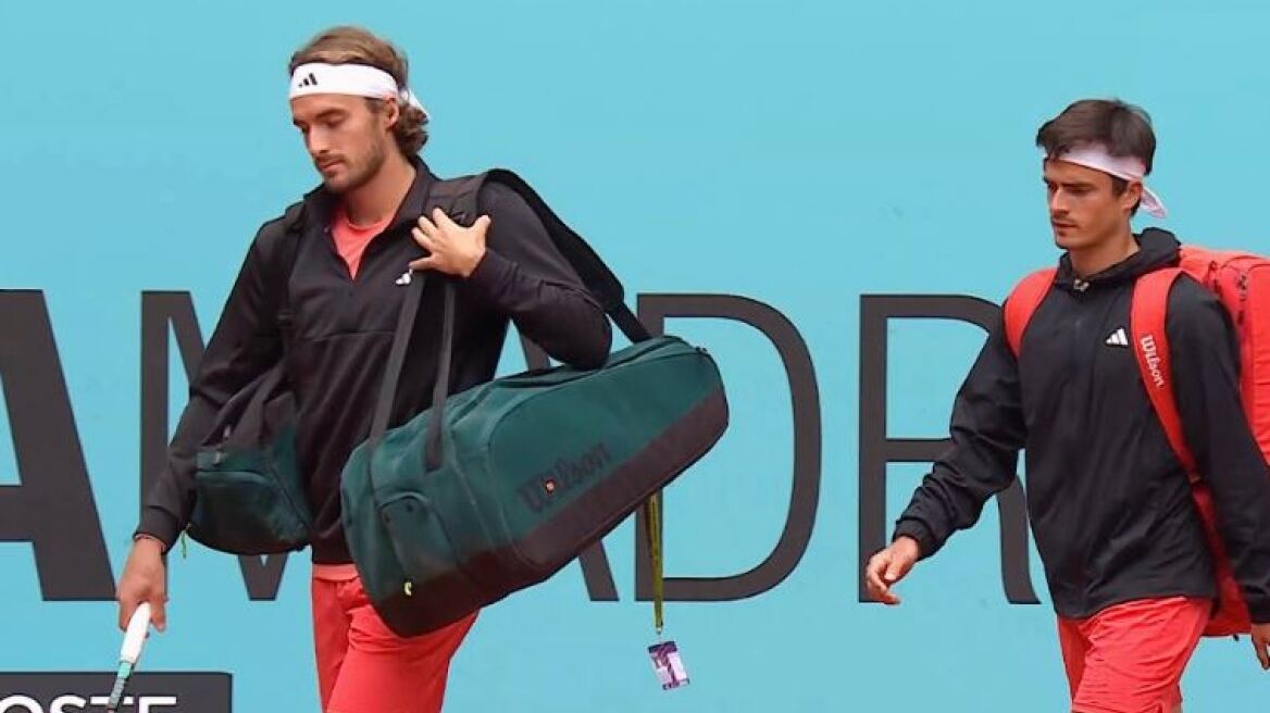 Roland Garros: Αποκλεισμός για τα αδέλφια Τσιτσιπά στον 1ο γύρο του διπλού
