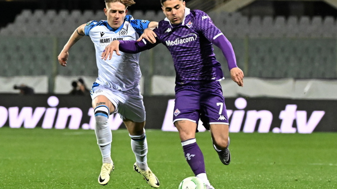 Conference League: Προβάδισμα τελικού η Φιορεντίνα, κέρδισε 3-2 τη Μπριζ στις καθυστερήσεις