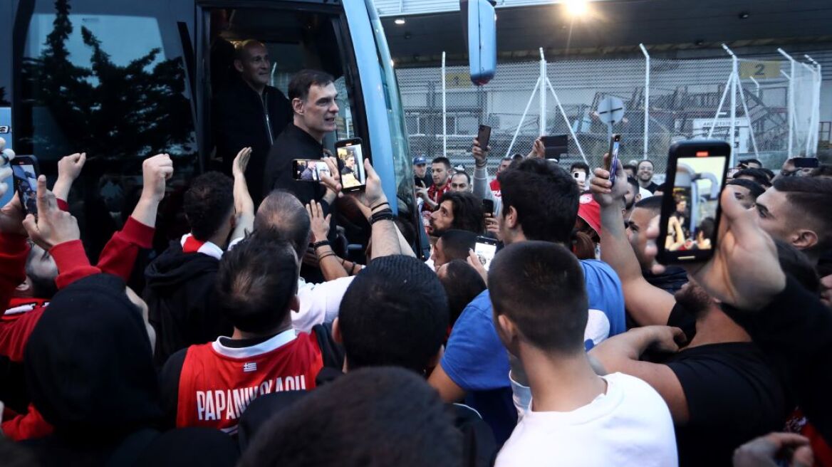 Η ομάδα μπάσκετ του Ολυμπιακού θα βρεθεί σήμερα το βράδυ στο Καραϊσκάκη