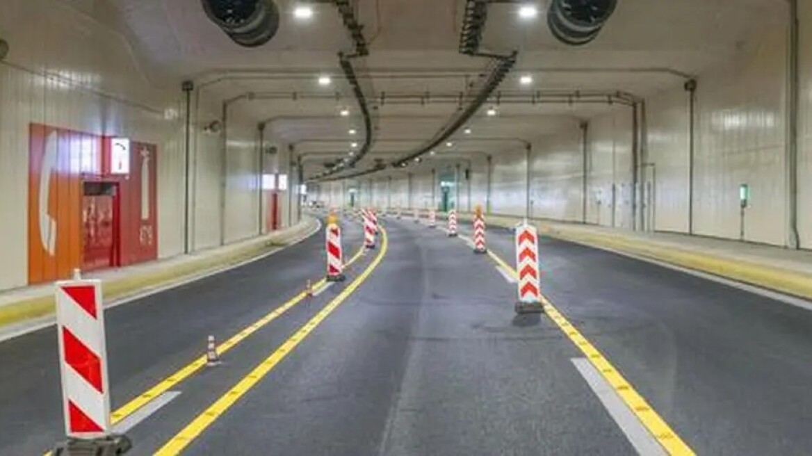 Παραδίδεται σε κυκλοφορία ο κλάδος προς Θεσσαλονίκη της Σήραγγας Κατερίνης