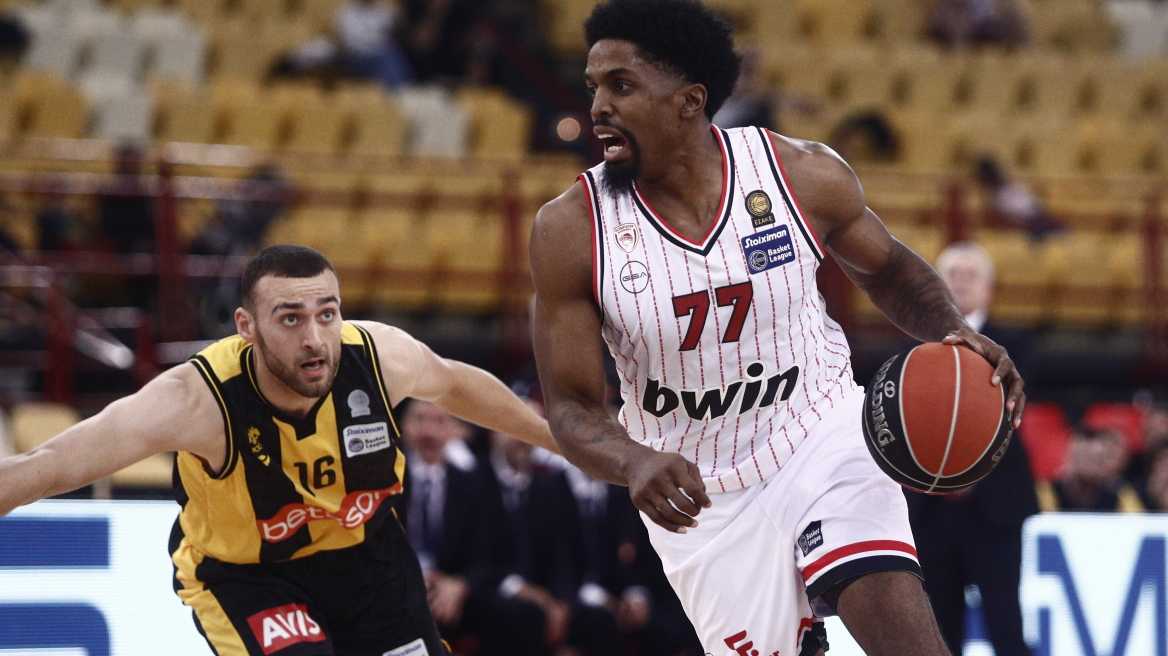 Εύκολα το 1-0 στα playoffs ο Ολυμπιακός, 92-75 την ΑΕΚ στο ΣΕΦ - Βίντεο 