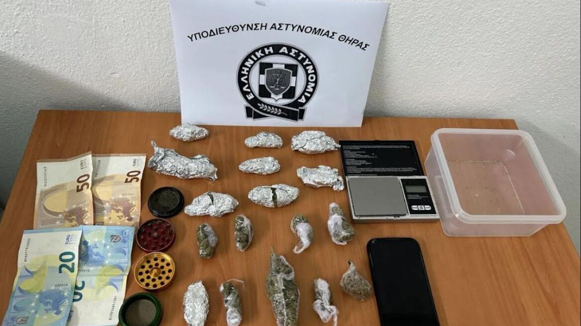 Σαντορίνη: Έκαναν... τσάμπα διακοπές πουλώντας κάνναβη 